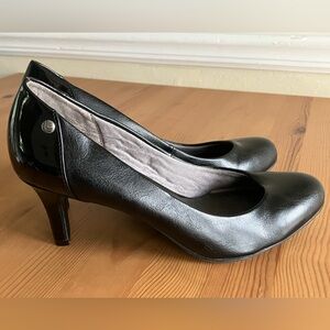 Life Stride Lively Dress Pumps Soft System Flex Comfort Black Woman’s Sz 8.5 M